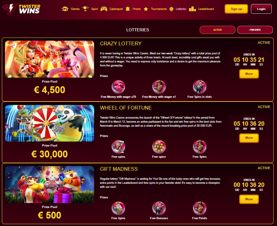 Explore the Exciting Table Games at Twister Wins Casino 6 Explore the Exciting Table Games at Twister Wins Casino 6